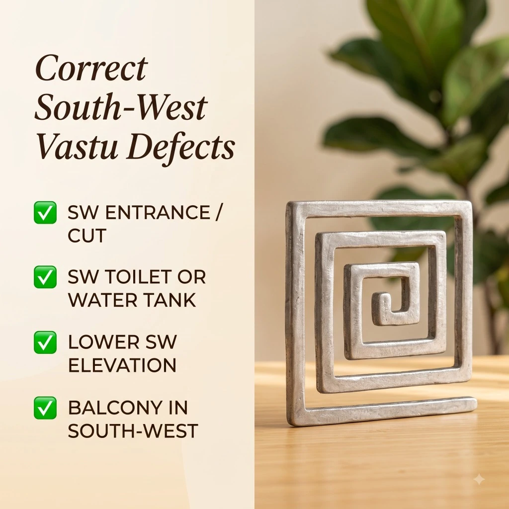 Lead Square Vastu Helix (South-West), alternate view